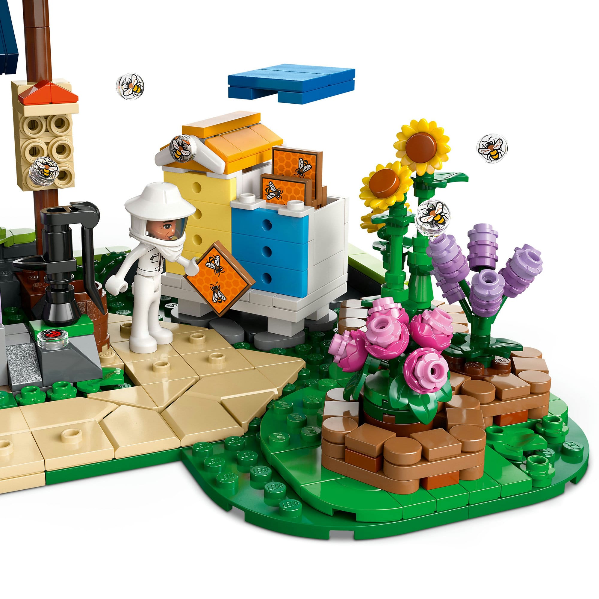 LEGO® Friends Beekeepers’ House and Flower Garden Building Kit 42669